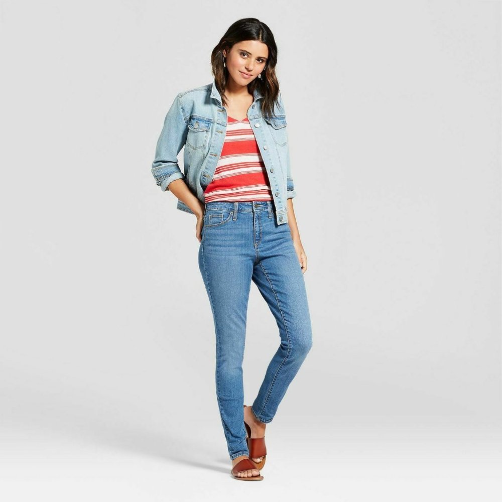 Universal Thread High-Rise Skinny Jeans Button Fly - Picture 3 of 3